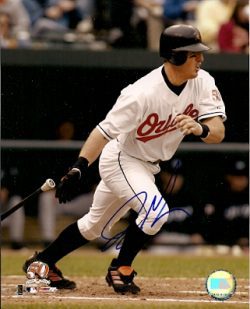 AUTOGRAPHED  photo JAY GIBBONS Baltimore Orioles