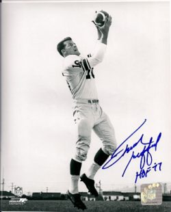 Autographed FRANK GIFFORD 8x10 New York Giants photo