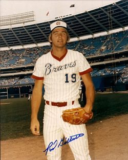AUTOGRAPHED ROD GILBREATH Atlanta  Braves