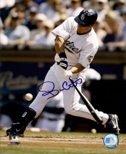 AUTOGRAPHED BRIAN GILES SD Padres 8X10 photo