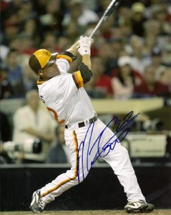 AUTOGRAPHED MARCUS GILES 8x10 San Diego Padres photo