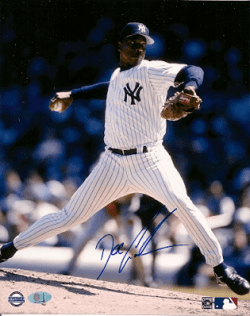 AUTOGRAPHED  photo DOC GOODEN New York Yankees