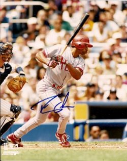 AUTOGRAPHED TOM GOODWIN 8X10 Texas Rangers Photo