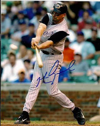 Autographed MARK GRACE Arizona Diamondbacks Photo - Main Line