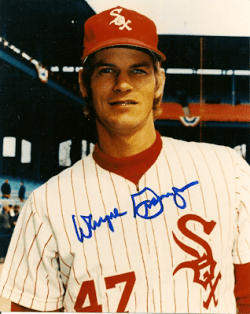 AUTOGRAPHED photo WAYNE GRANGER Chicago White Sox