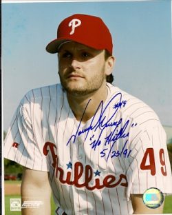 AUTOGRAPHED TOMMY GREENE 8x10 Philadelphia Phillies Photo