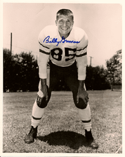 Autographed BILLY GRIMES Green Bay Packers Photo