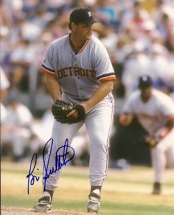 AUTOGRAPHED  BILL GULLICKSON 8x10 Detroit Tigers Photo