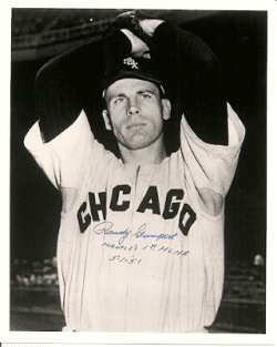 AUTOGRAPHED RANDY GUMPERT 8x10 Chicago White Sox Photo
