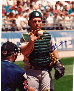 AUTOGRAPHED SIGNED photo GEORGE WILLIAMS Oakland A's