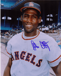 AUTOGRAPHED JULIO GOTAY 8x10 California Angels Photo