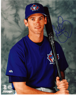 SIGNED photo SHAWN GREEN #4 Toronto Blue Jays