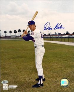 AUTOGRAPHED DON HAHN 8x10 New York Mets photo