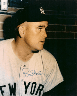 AUTOGRAPHED BOB HALE 8x10 New York Yankees Photo