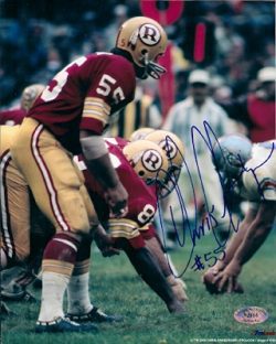 Autographed BRIG OWENS 8X10 photo Washington Redskins - Main Line ...