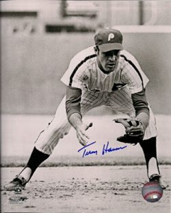 AUTOGRAPHED TERRY HARMON 8x10 Philadelphia Phillies photo