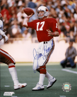 Autographed JIM HART 8x10 St. Louis Cardinals Photo