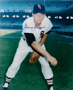 AUTOGRAPHED  photo DENNIS HIGGINS Chicago White Sox