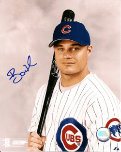 AUTOGRAPHED BOBBY HILL Chicago Cubs Photo