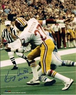 Autographed KENNY HOUSTON 8x10 Washington Redskins Photo