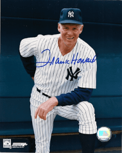 AUTOGRAPHED  photo FRANK HOWARD New York Yankees