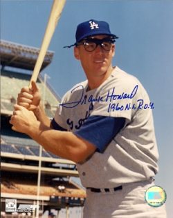 AUTOGRAPHED FRANK HOWARD Los Angeles Dodgers photo