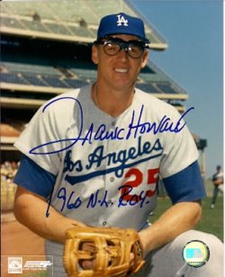 AUTOGRAPHED FRANK HOWARD Los Angeles Dodgers photo