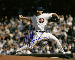AUTOGRAPHED BOBBY HOWRY Chicago Cubs Photo