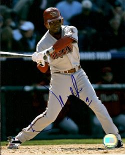 Autographed ORLANDO HUDSON Arizona Diamondbacks Photo