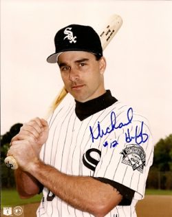 AUTOGRAPHED  photo MICHAEL HUFF Chicago White Sox