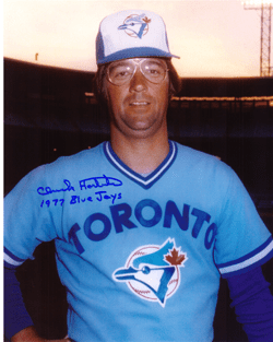 SIGNED photo CHUCK HARTENSTINE Toronto Blue Jays