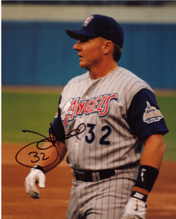 AUTOGRAPHED JACK HOWELL 8X10 California Angels Photo