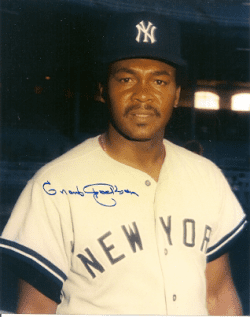 AUTOGRAPHED  GRANT JACKSON 8x10 New York Yankees Photo