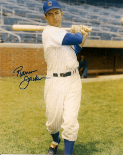 AUTOGRAPHED RANSOM JACKSON 8x10 Chicago Cubs Photo