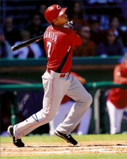 AUTOGRAPHED photo PAUL JANISH Cincinnati Reds