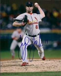 AUTOGRAPHED TYLER JOHNSON St. Louis Cardinals photo