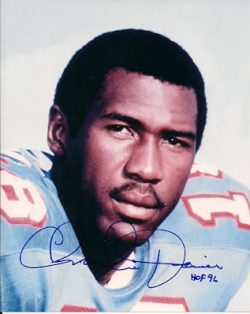 Autographed  CHARLIE JOINER  Houston Oilers photo
