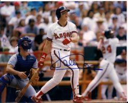 AUTOGRAPHED SIGNED photo WALLY JOYNER #4 Angels