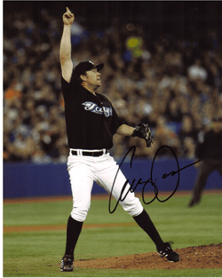 SIGNED photo CASEY JANSEN #1 Toronto Blue Jays