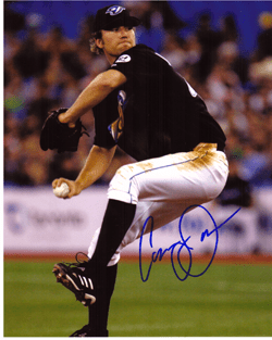 SIGNED photo CASEY JANSEN #2 Toronto Blue Jays