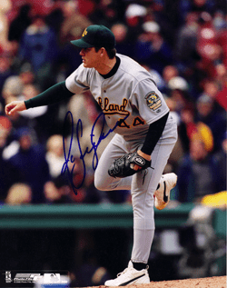 AUTOGRAPHED SIGNED photo JASON ISRINGHAUSEN #4 Oakland A's