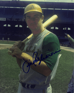 AUTOGRAPHED SIGNED photo JIM PAGLIARONI Oakland A's
