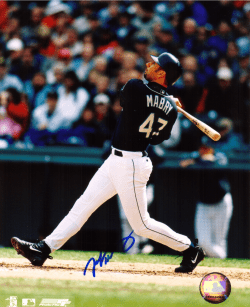 AUTOGRAPHED SIGNED photo JOHN MABRY Seattle Mariners