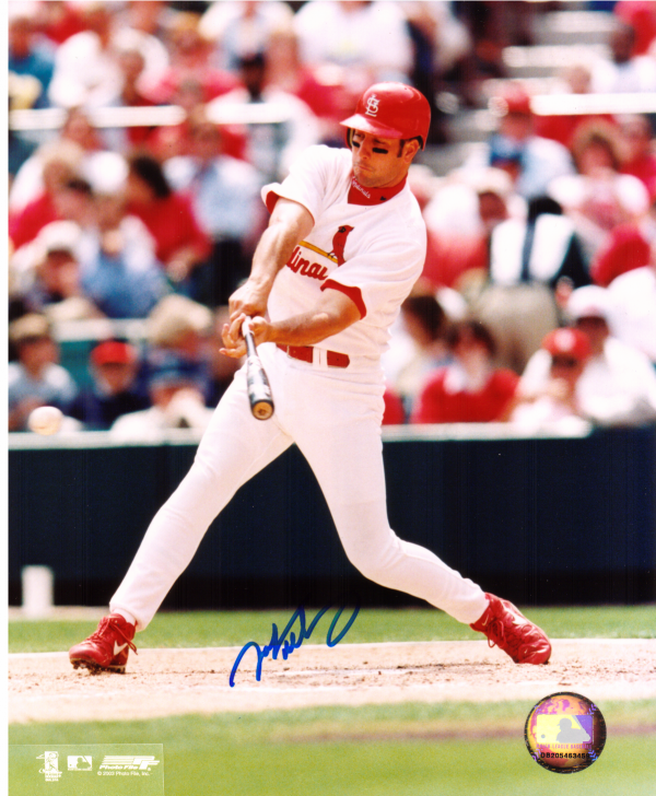 AUTOGRAPHED JOHN MABRY 8x10 St. Louis Cardinals Photo