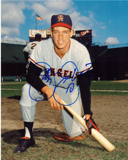 AUTOGRAPHED SIGNED photo JAY JOHNSTONE #1 Angels