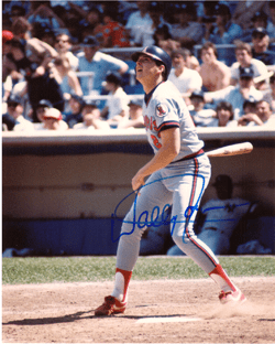 AUTOGRAPHED WALLY JOYNER 8x10 California Angels Photo