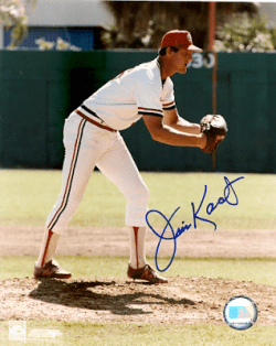 AUTOGRAPHED JIM KAAT 8x10 St. Louis Cardinals photo