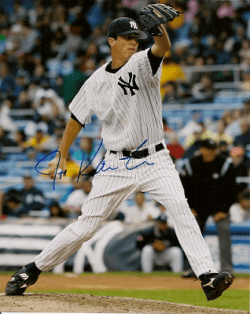 AUTOGRAPHED  photo JEFF KARSTENS New York Yankees