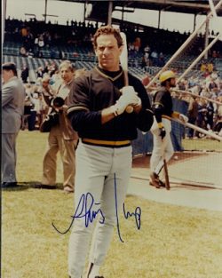 AUTOGRAPHED STEVE KEMP 8x10 Pittsburgh Pirates Photo