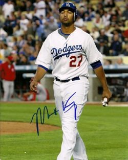 AUTOGRAPHED MATT KEMP 8X10 Los Angeles Dodgers photo